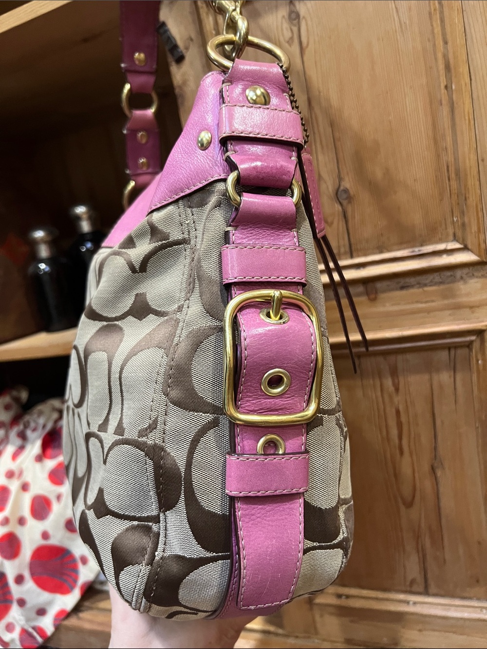 Coach 12674 Signature Zoe XL Hobo Bag - Picture 11 of 15